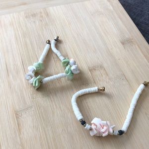 Vintage puka shell bracelet